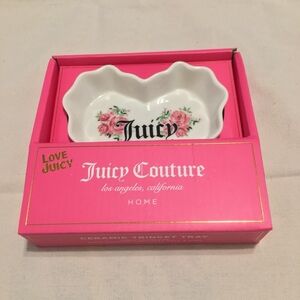 Juicy Couture Ceramic Trinket Tray